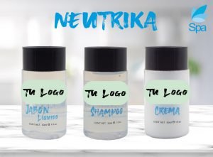 Kit de Amenidades para Hotel Personalizado 30 ml – Shampoo, Jabón Líquido y Crema | Caja con 300 Piezas