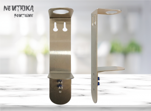 Soporte de Acero Inoxidable para Botellas de 250 a 500 ml | Base Exhibidora Resistente para Baño, Hotel y Amenidades