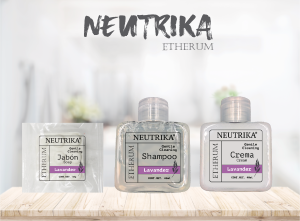 Amenidades para Hotel Etherum – Jabón 30 g, Shampoo y Crema 30 ml | Sin Parabenos, pH Balanceado | Caja con 300 Piezas