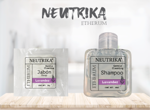 Kit de Amenidades para Hotel Etherum – Jabón 30 g + Shampoo 30 ml | Caja con 200 Piezas | Sin Parabenos, PH Balanceado