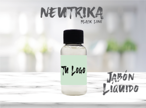Jabón Líquido para Hotel 30 ml Black Personalizado | Amenidades Hoteleras Premium | Caja con 100 Piezas