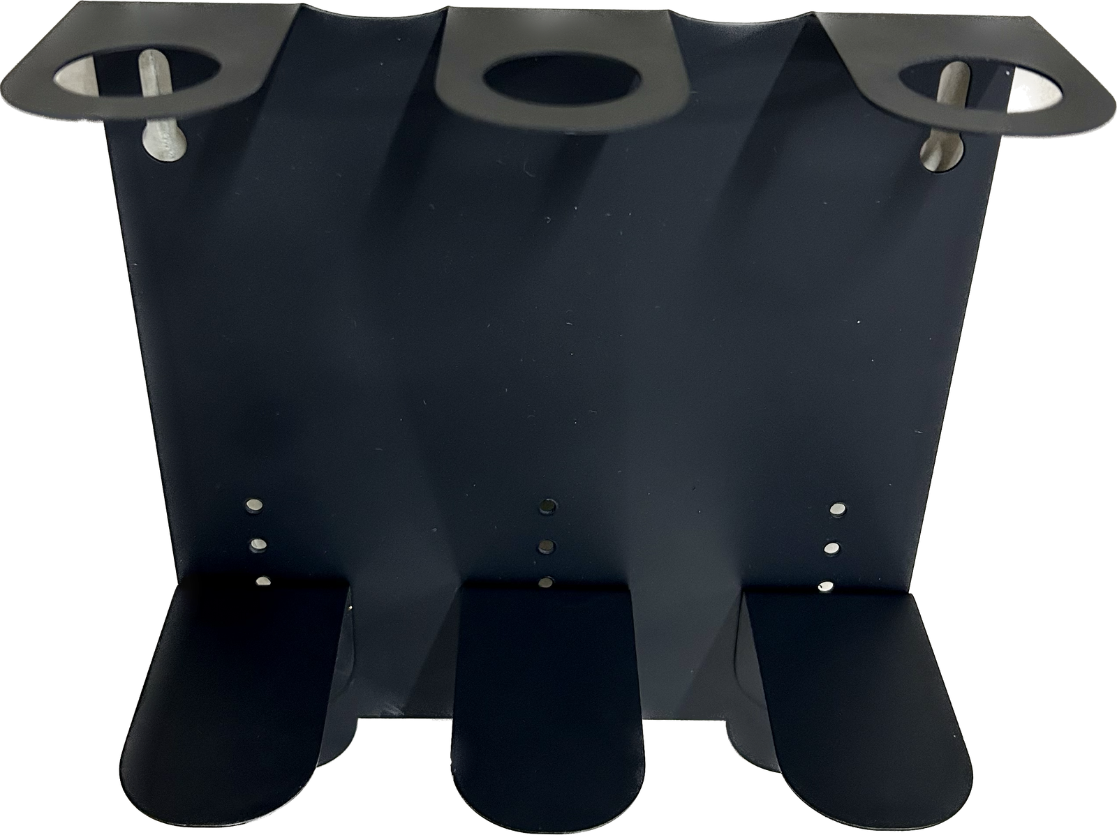 Soporte Triple para Botellas de 250 a 500 ml Negro | Dispensador de Amenidades para Baño de Hotel - Imagen 2