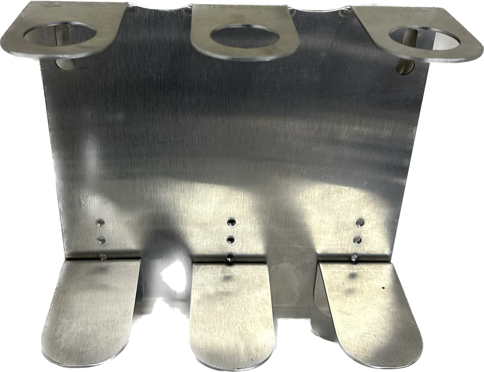 Soporte Triple de Acero Inoxidable para Botellas de 250 a 500 ml | Organizador de Amenidades para Baño – 1 Pieza - Imagen 2