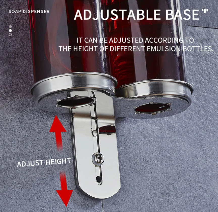 Soporte cromado para botellas de 250ml - 1 Pza. - Imagen 3