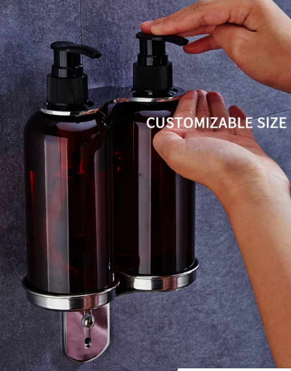 Soporte cromado para botellas de 250ml - 1 Pza. - Imagen 2